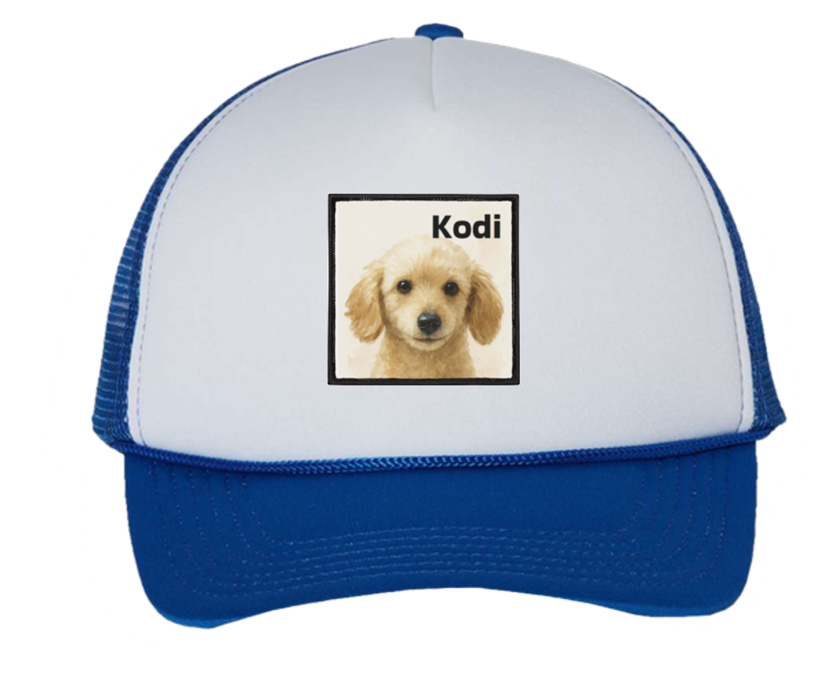 Custom Pet Patch Trucker Hat